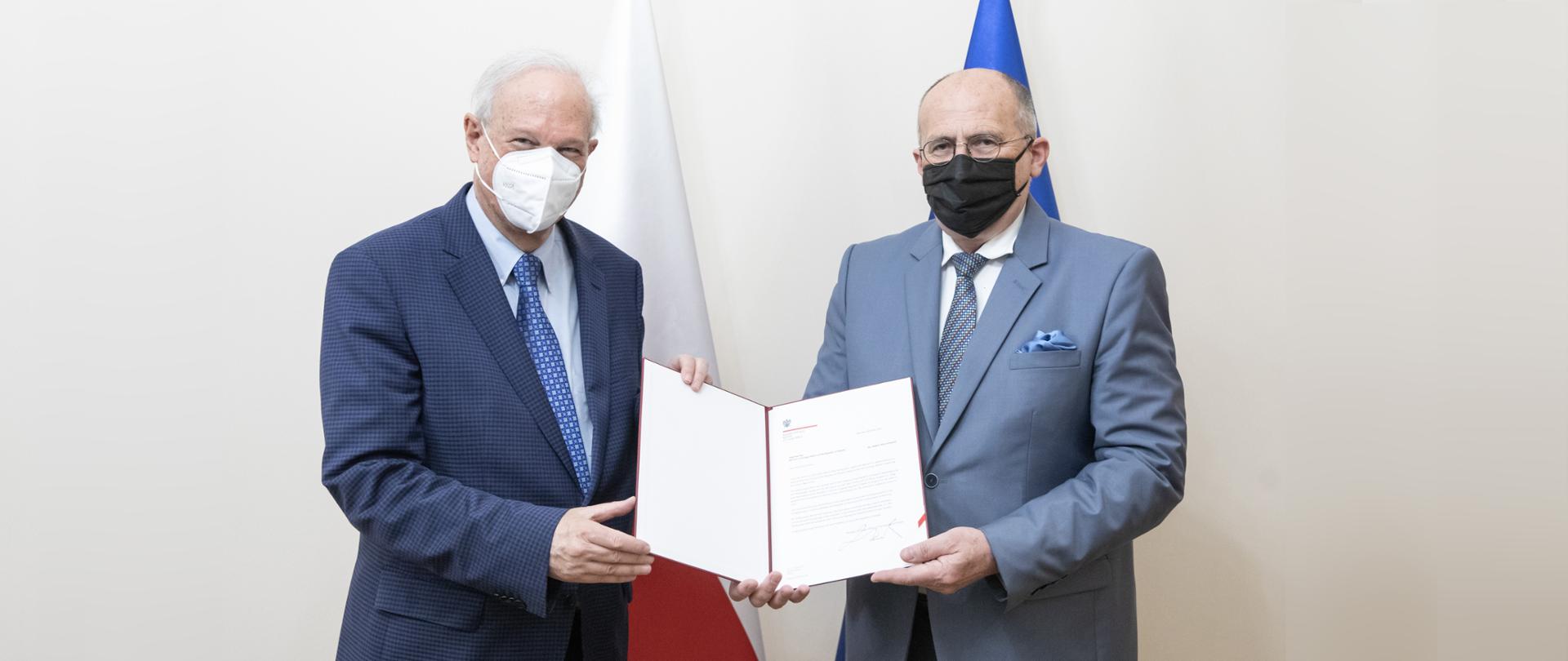 2021.05.18 Warszawa . Minister Zbigniew Rau . Spotkanie Antoni Macierewicz .
Fot. Tymon Markowski / MSZ