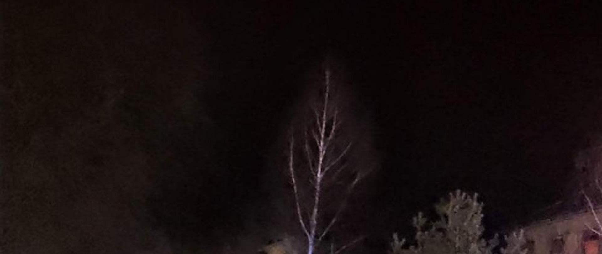 Pożar pustostanu w Bornem Sulinowie