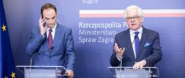 Wizyta MSZ Słowenii w Warszawie