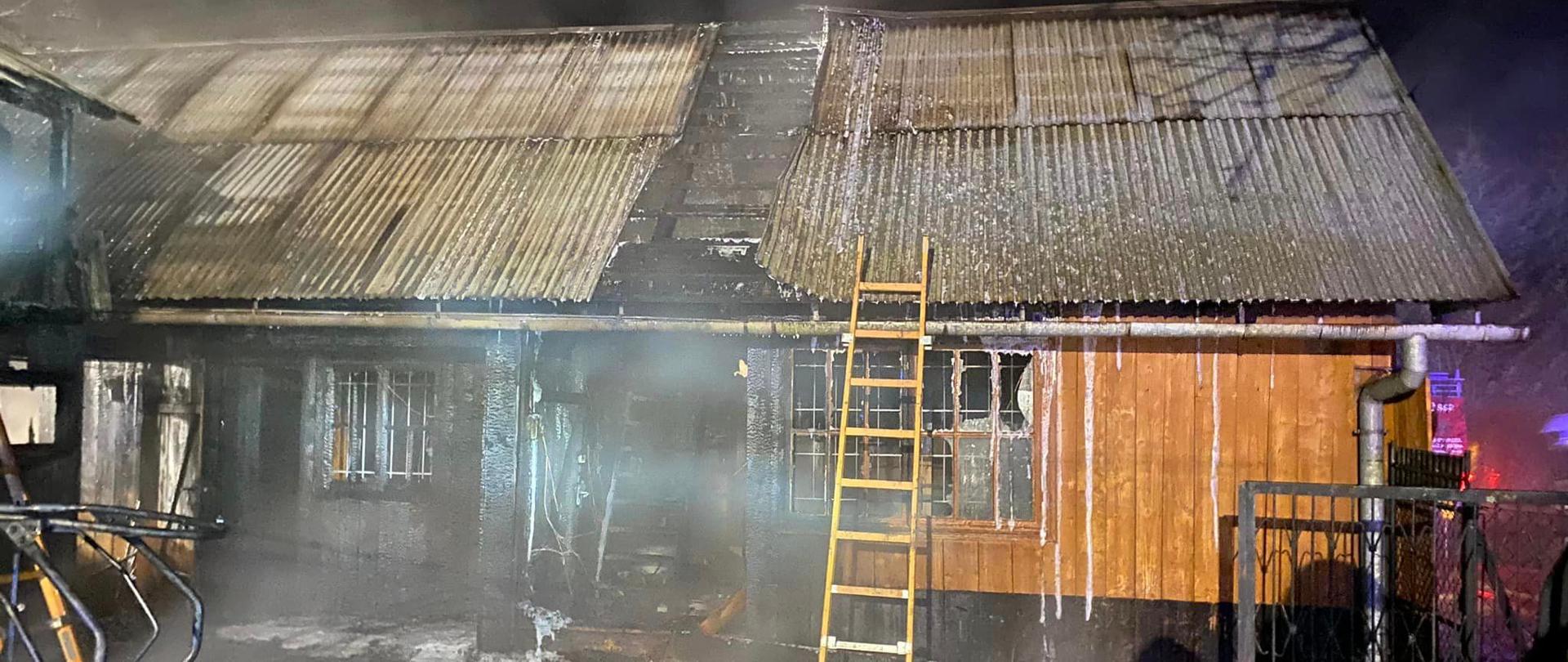 Pożar Ochotnica Dolna