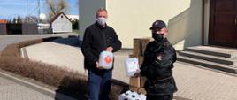 Dystrybucja maseczek ochronnych i płynów septycznych do parafii rzymskokatolickich