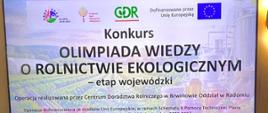 Olimpiada wiedzy o rolnictwie ekologicznym