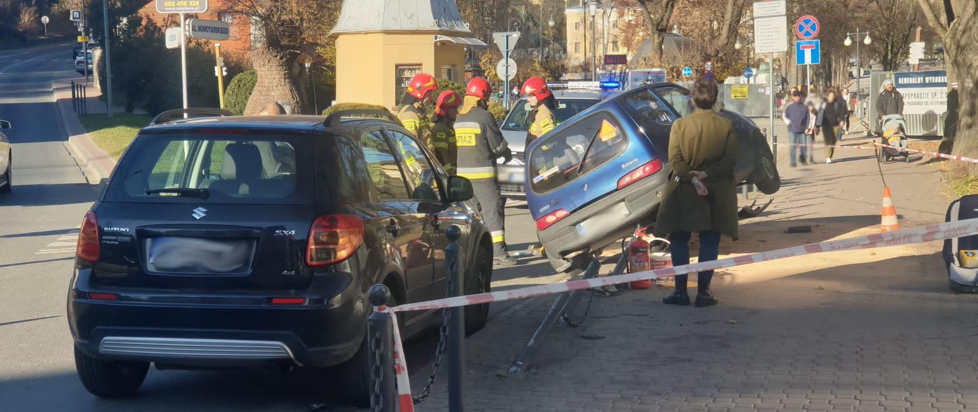 Samochody uczestniczące w zdarzeniu