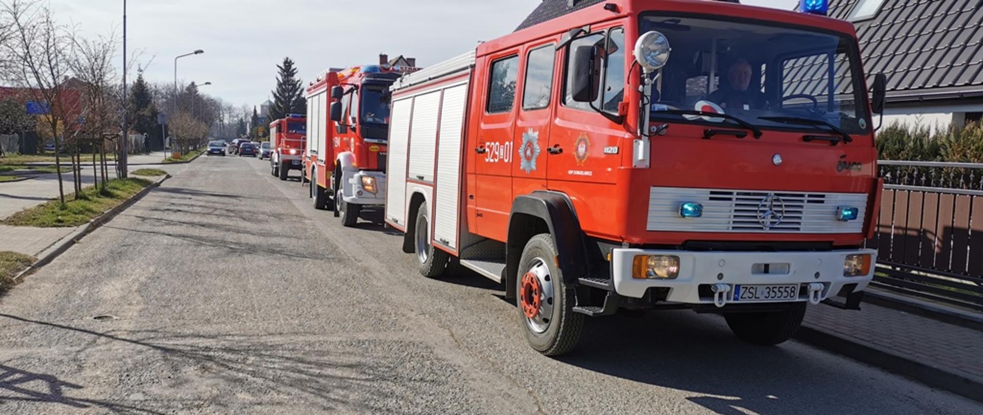 Pożar domu jednorodzinnego Darłowo ul. Chopina