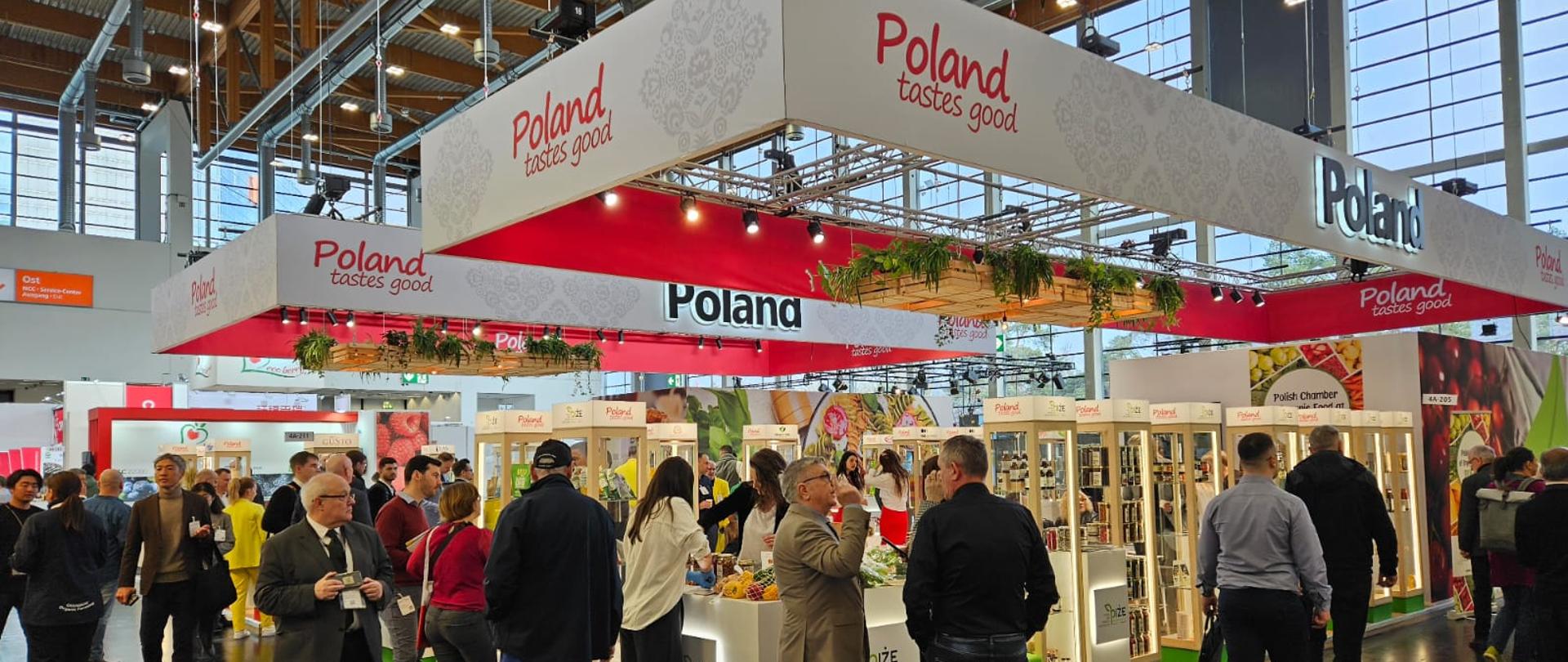 Polskie stoisko na targach Biofach 2024