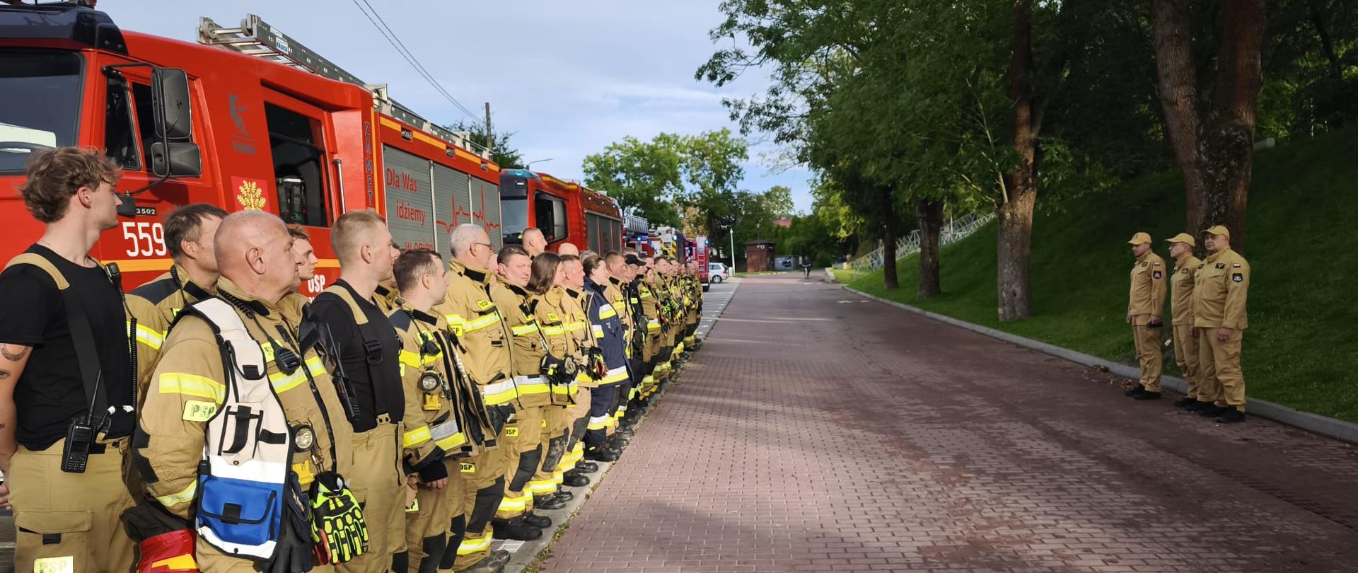 POŻAR AMFITEATRU – STRAŻACY W AKCJI! 