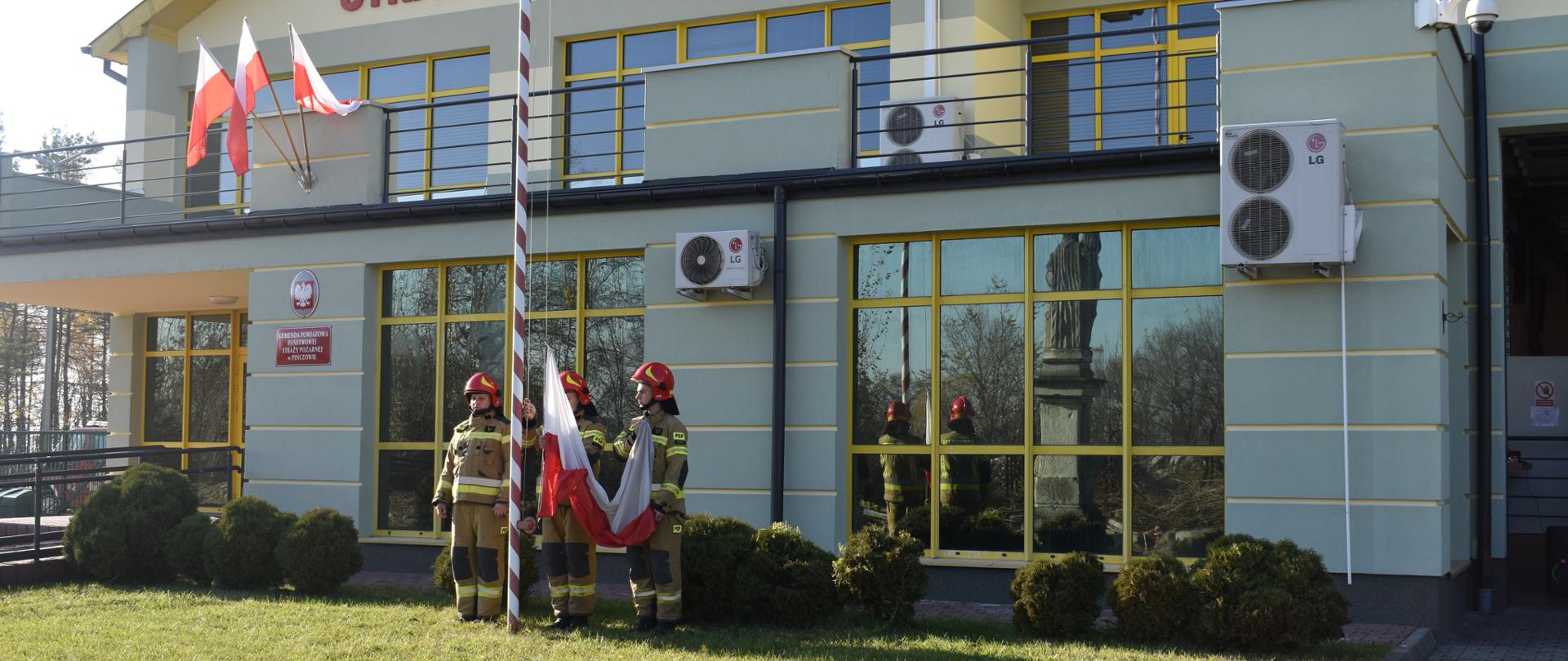 Obchody Narodowego Święta Niepodległości w KP PSP w Pińczowie