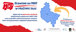  Baner - zaproszenie na szkolenie dla opiekunów MDP i DDP