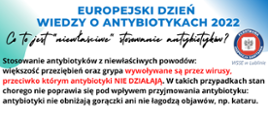 Światowy Tydzień Wiedzy o Antybiotykach