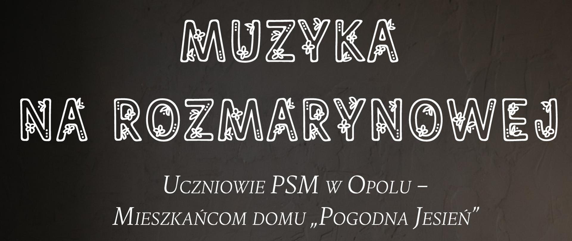 w dolnej części dziewczynka i mężczyzna odwróceni plecami siedzą przy pianinie, w górnej części informacja o terminie oraz miejscu koncertu, całość na ciemnym tle