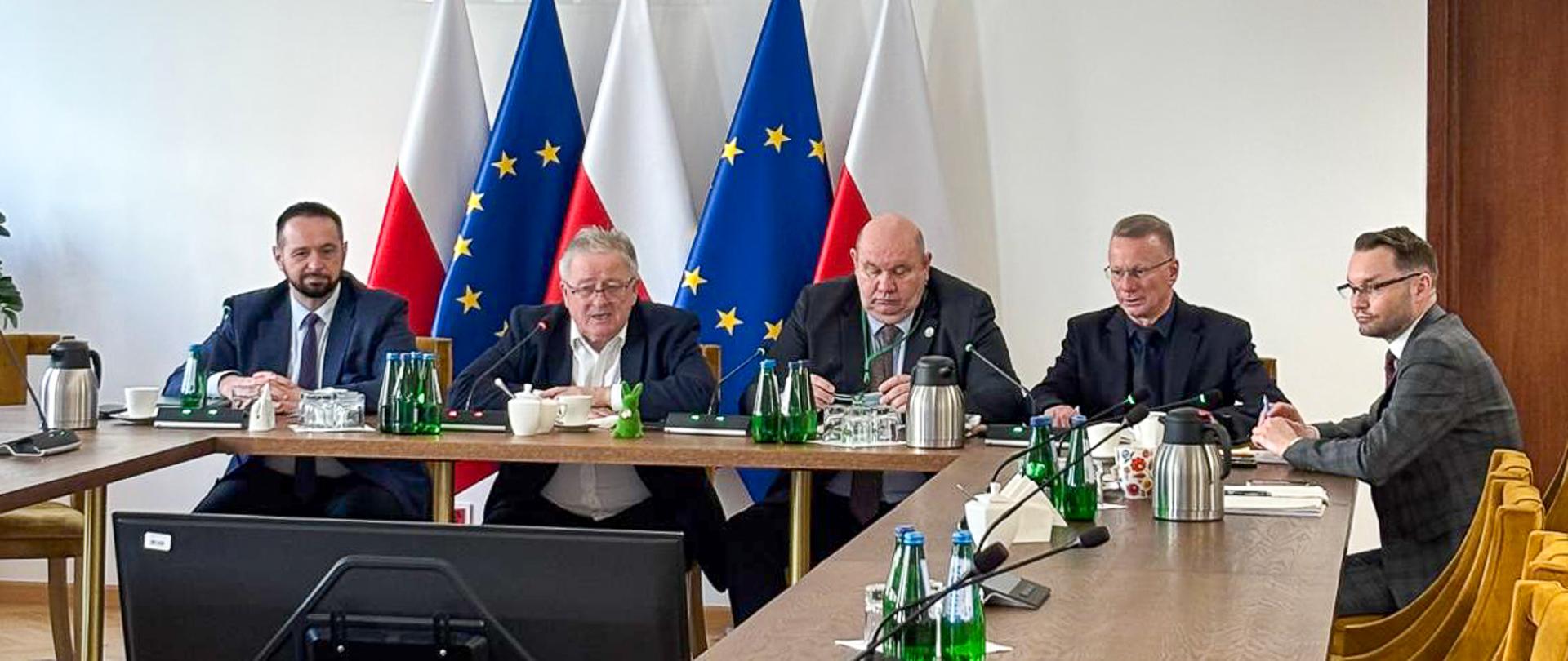 Posiedzenie Zespołu Zarządzania Kryzysowego w MRiRW