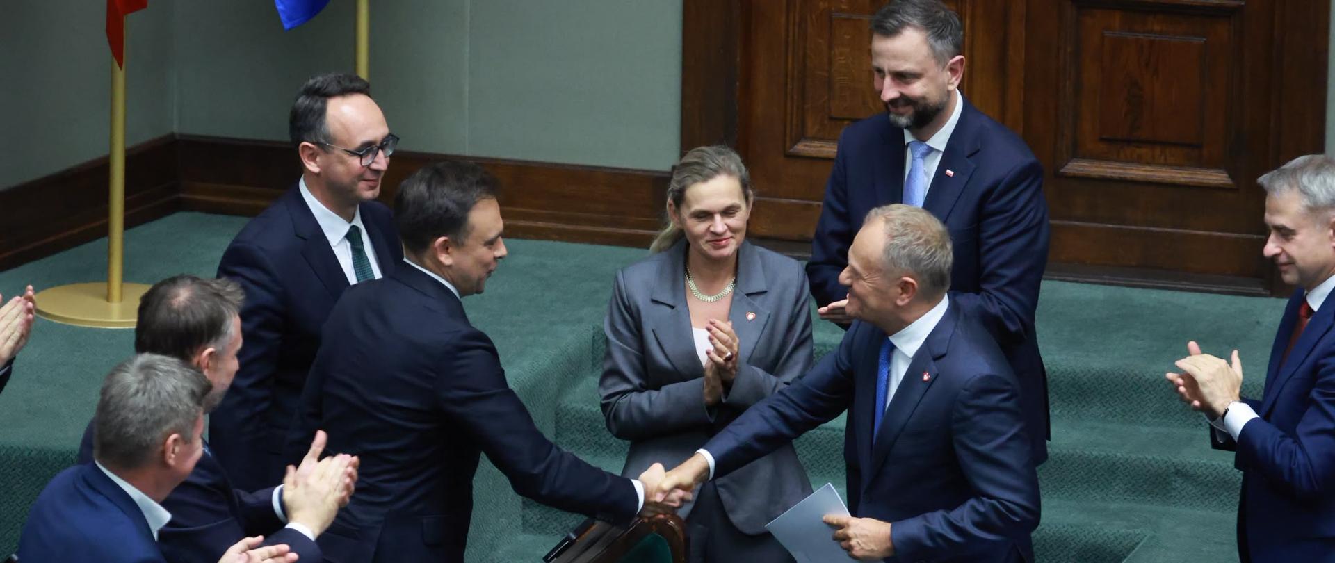 Premier Donald Tusk w Sejmie