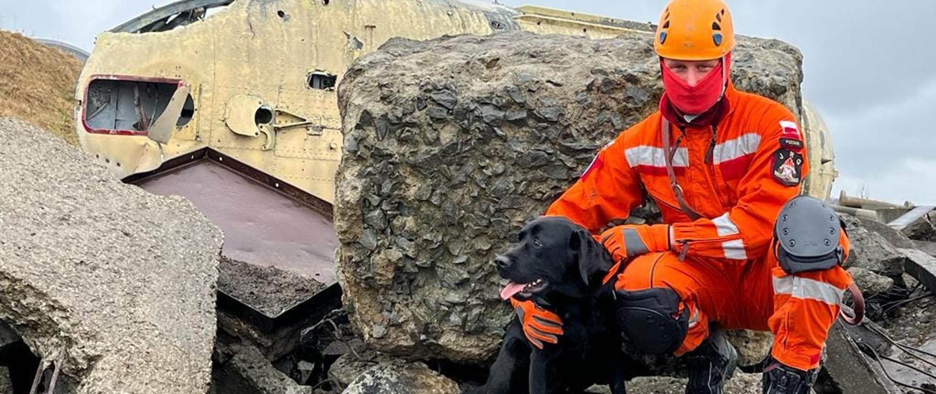 Szkolenie przewodników psów ratowniczych