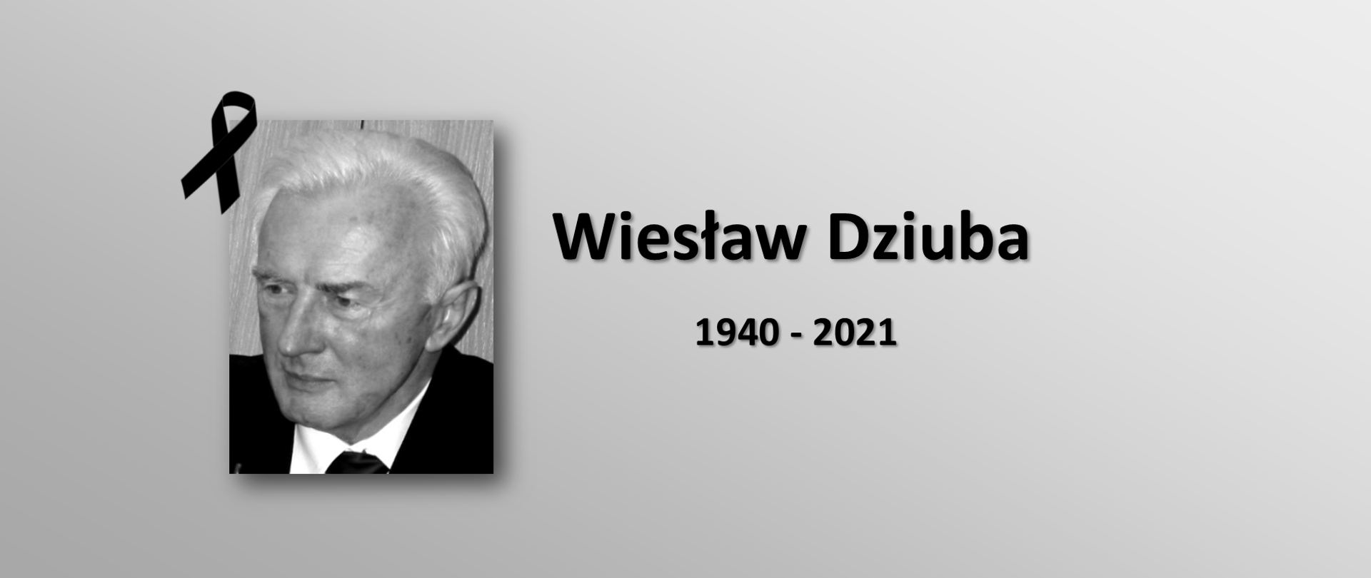 Zmarł Wiesław Dziuba