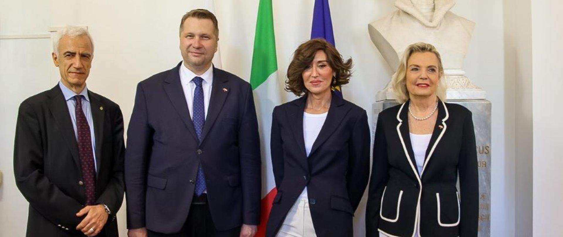 Wizyta Ministra Edukacji i Nauki Przemysława Czarnka w Rzymie