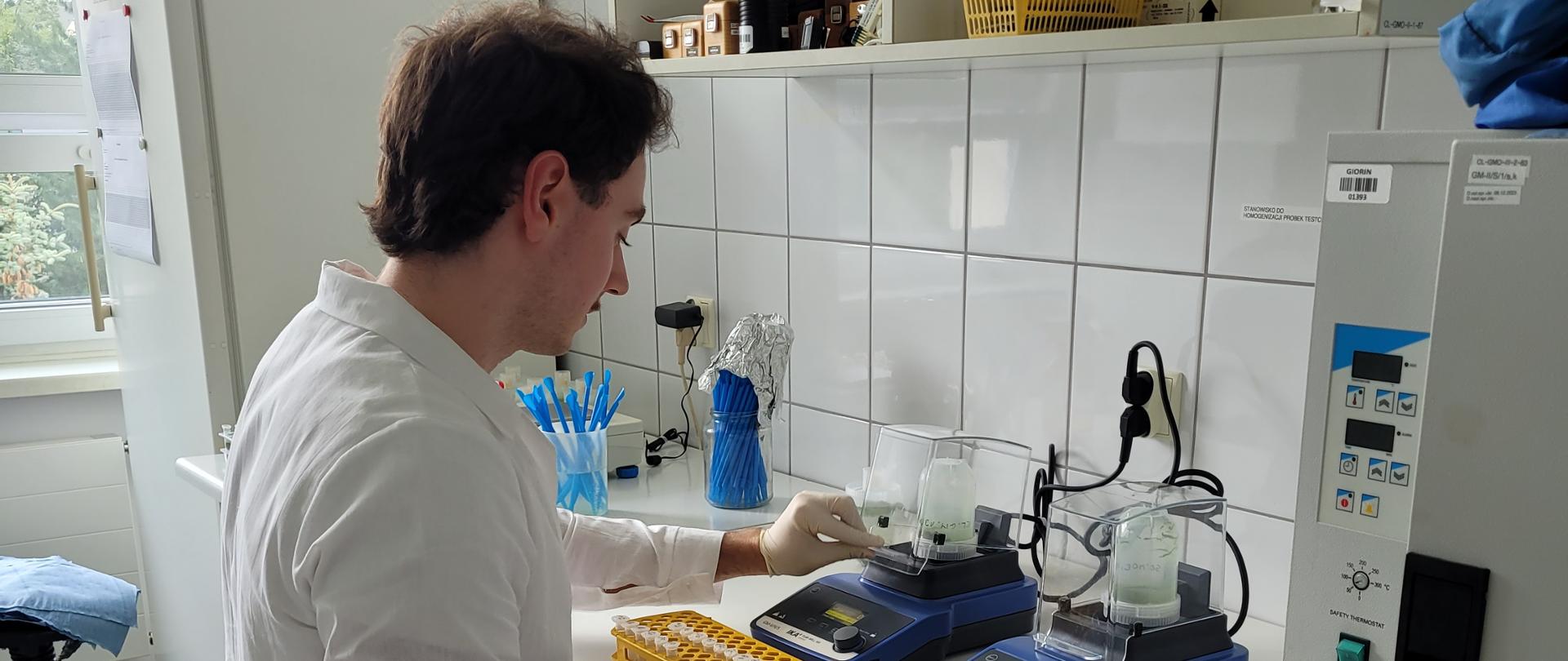 Przygotowywanie próbek do analiz na obecność GMO