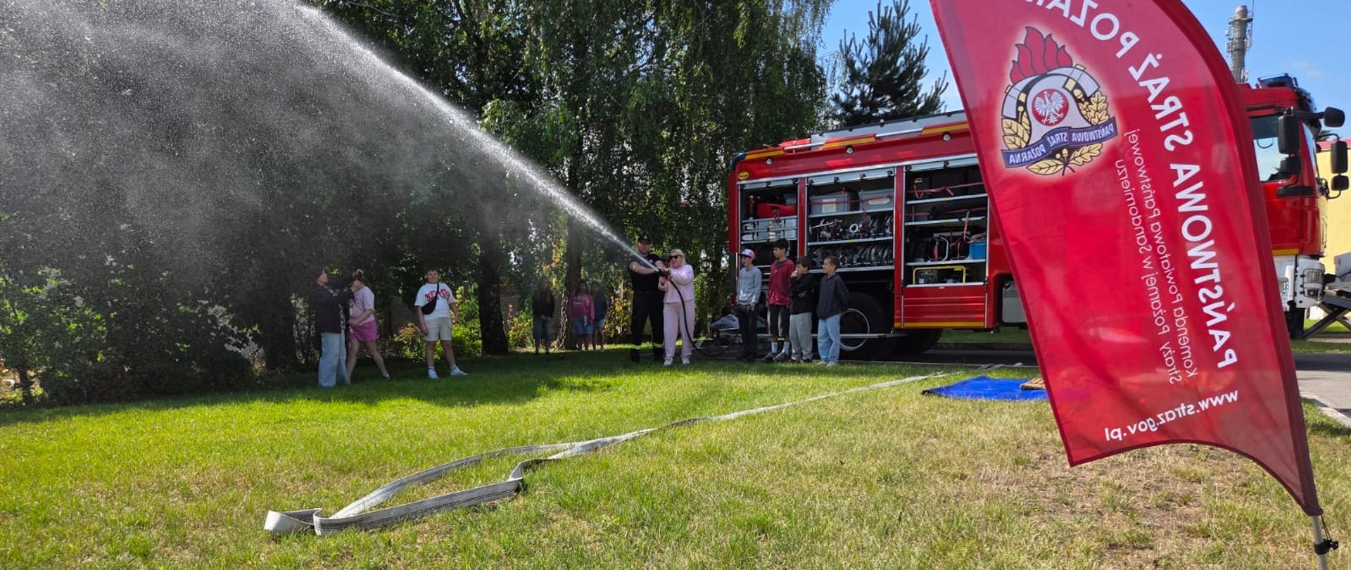 Wizyta Zespołu Placówek Oświatowych w Koprzywnicy w KP PSP Sandomierz 