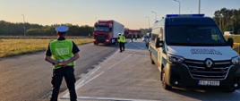 Inspektorzy lubuskiej Inspekcji Transportu Drogowego, wspólnie z funkcjonariuszami Policji, prowadzą wzmożone kontrole trzeźwości kierowców m.in. ciężarówek.