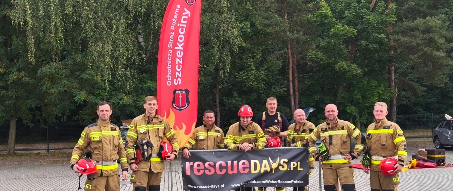 Zdjęcie pamiątkowe na zakończenie szkolenia RESCUE Days 