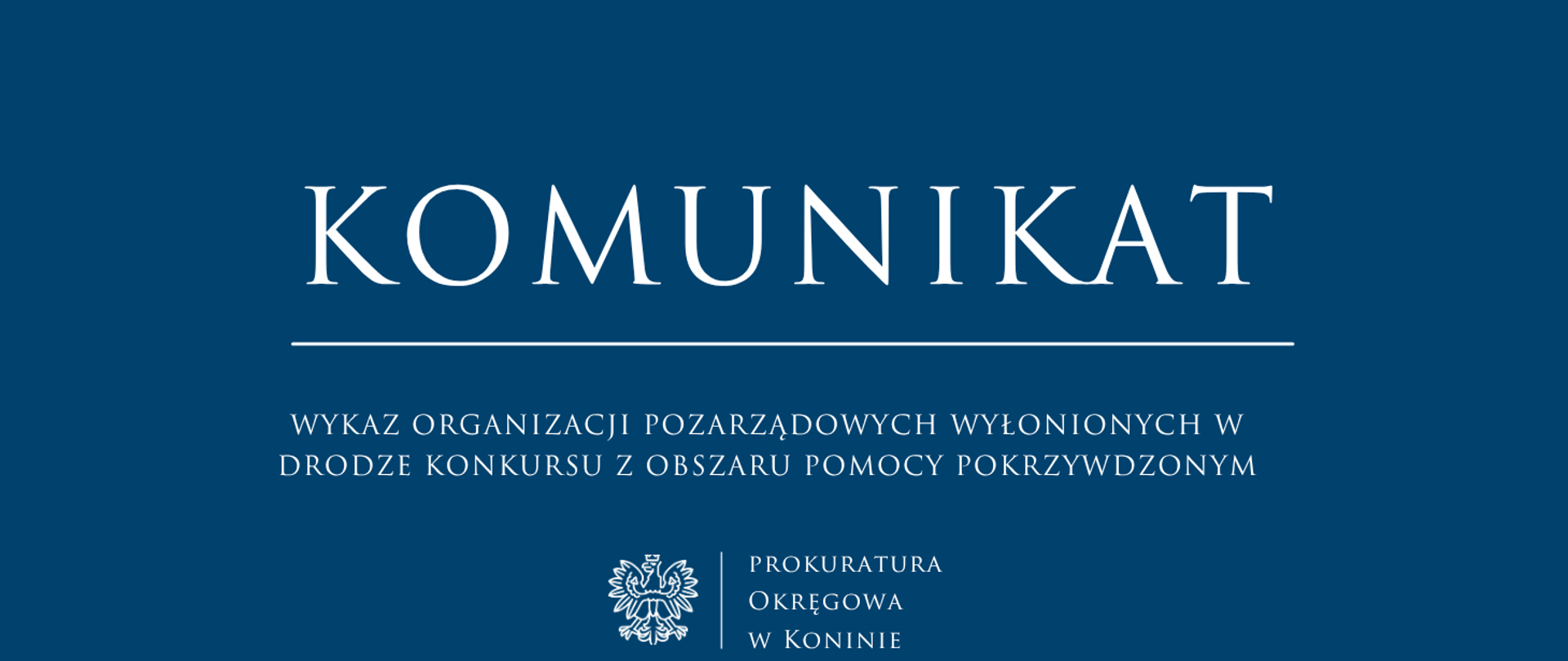 Wykaz organizacji pozarządowych wyłonionych w drodze
konkursu z obszaru pomocy pokrzywdzonym