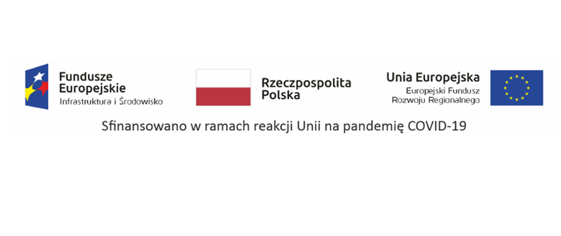 Sfinansowano w ramach reakcji Unii na pandemię COVID-19
