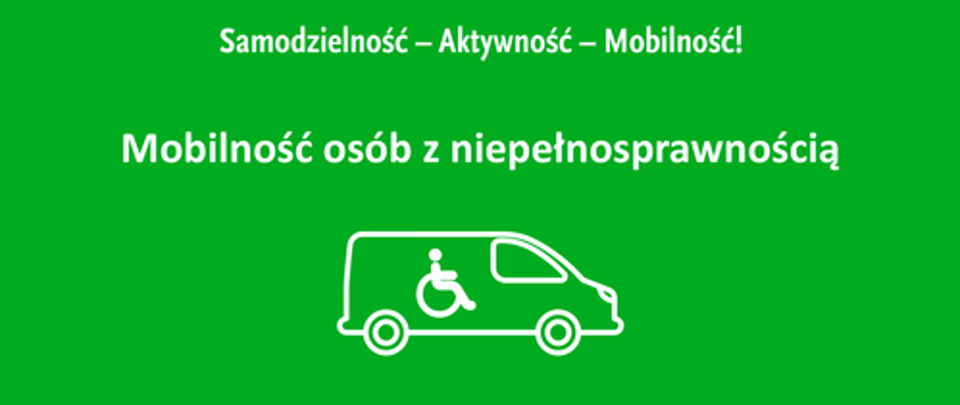 Mobilność osób z niepełnosprawnością - grafika