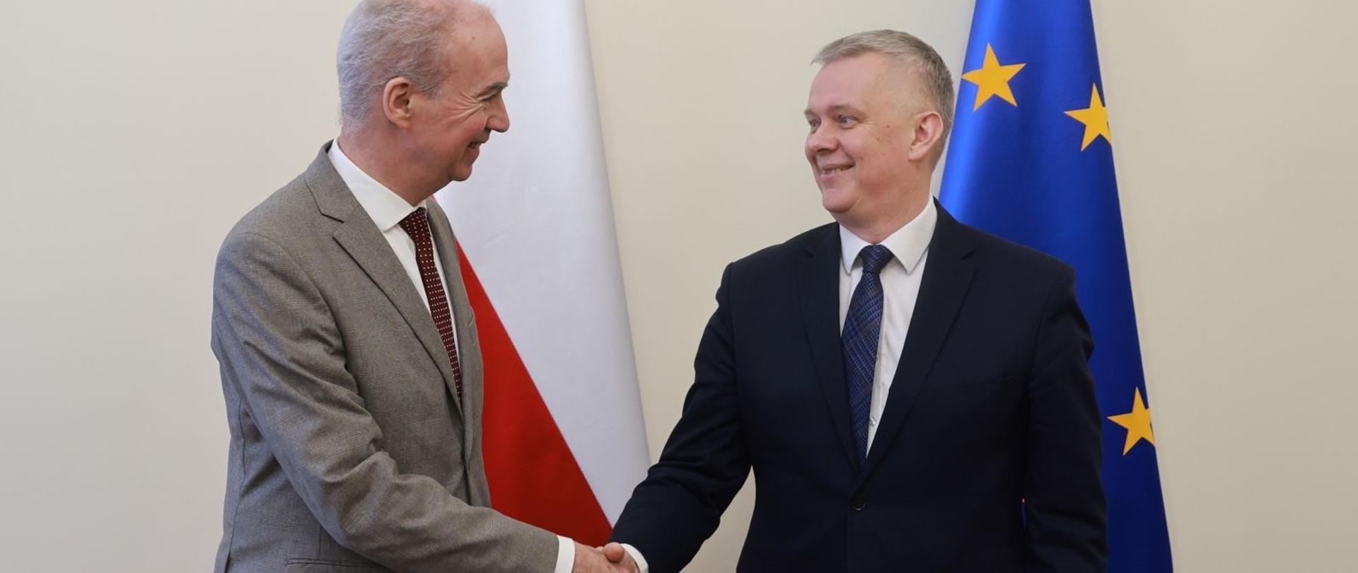 Spotkanie Ministra Tomasza Siemoniaka z Ambasadorem Francji w Polsce 