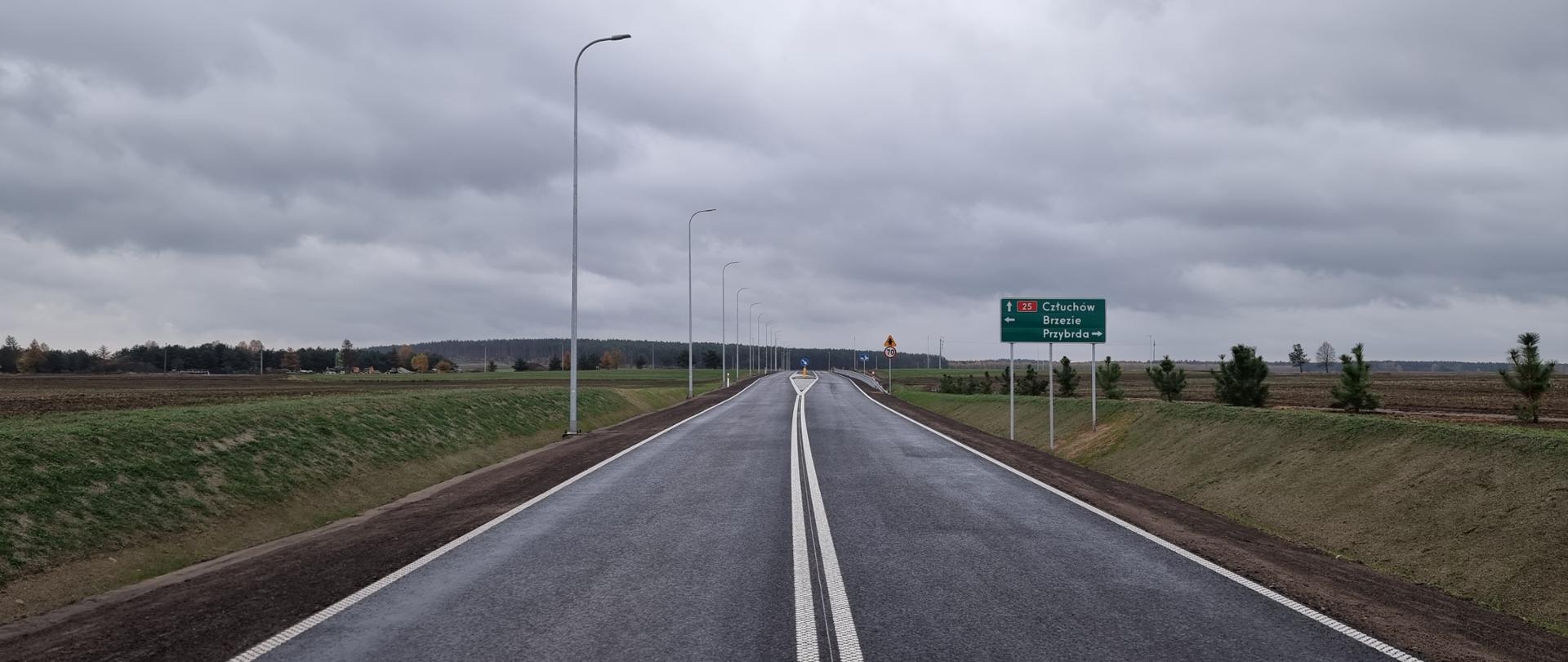 DK25 w Człuchowie