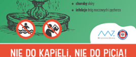 woda w fontannach - nie do kąpieli, nie do picia