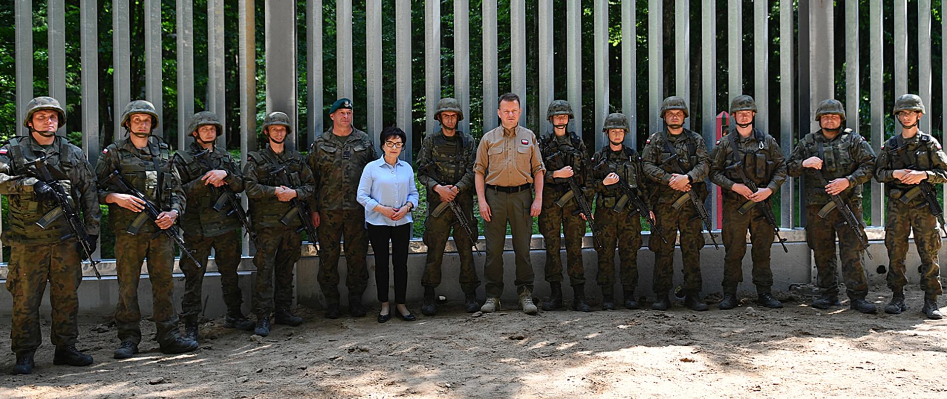Spotkanie z wojskiem na granicy