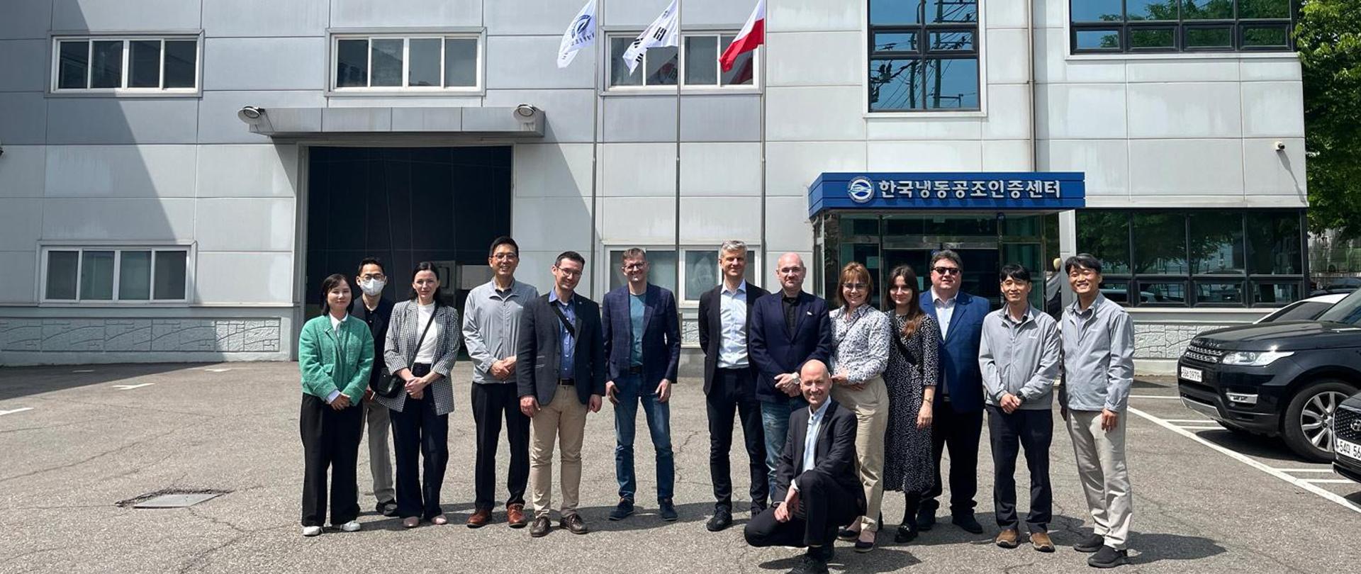 Wizyta polskiej delegacji w Seulu