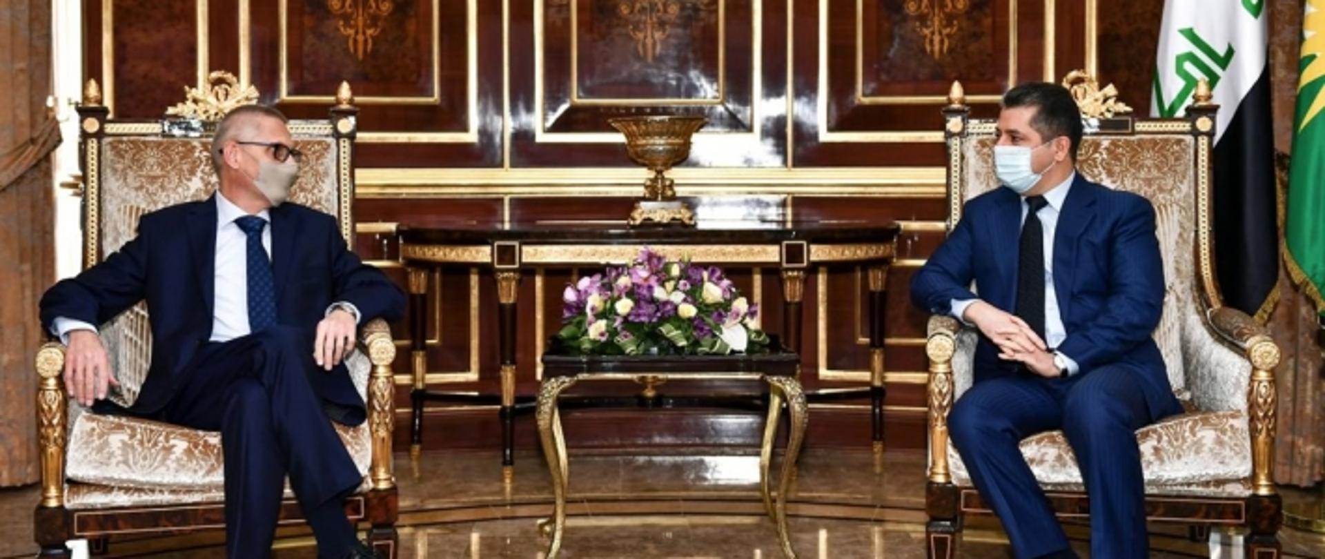 Spotkanie_Ambasadora_RP_w_Bagdadzie_z_premierem_KRG 1