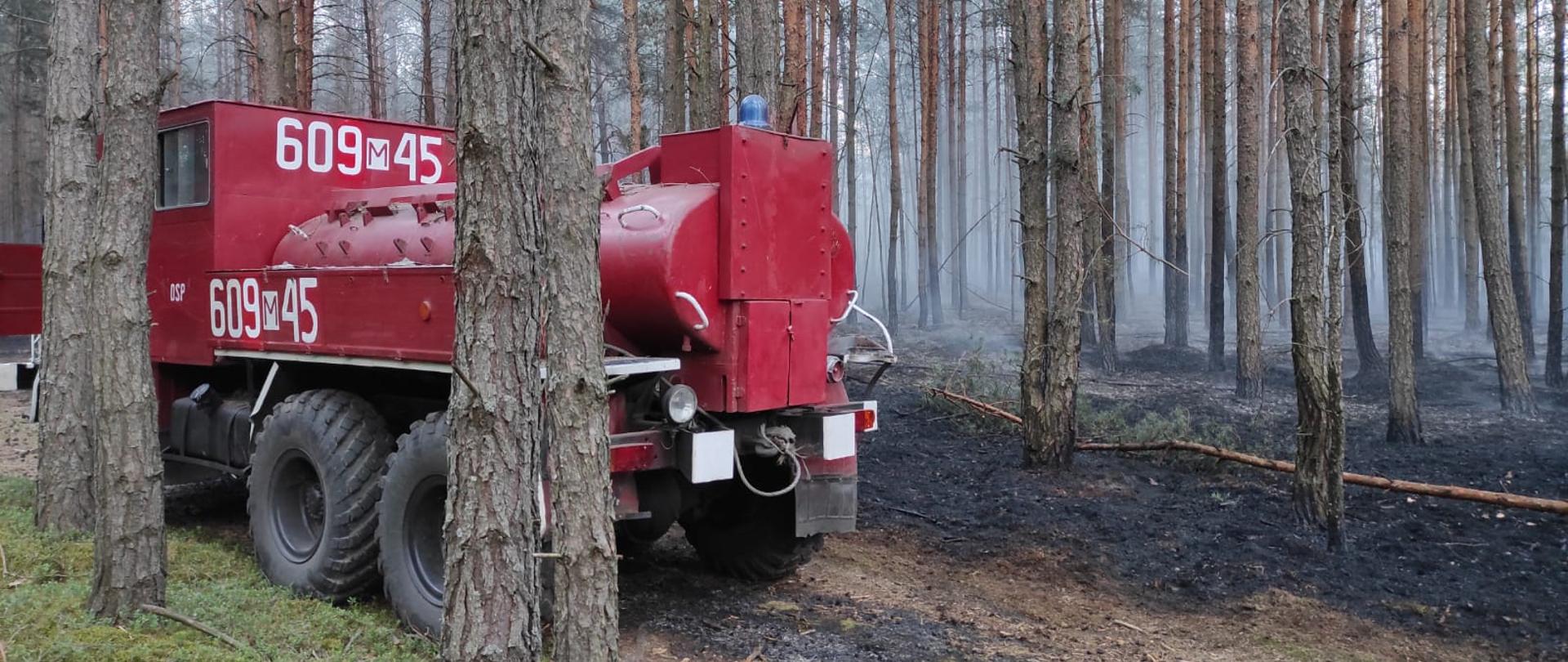 Działania gaśnicze podczas pożaru