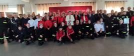 Uroczystość wręczenia promes dla Ochotniczych Straży Pożarnych na zakup sprzętu dla członków Młodzieżowych Drużyn Pożarniczych