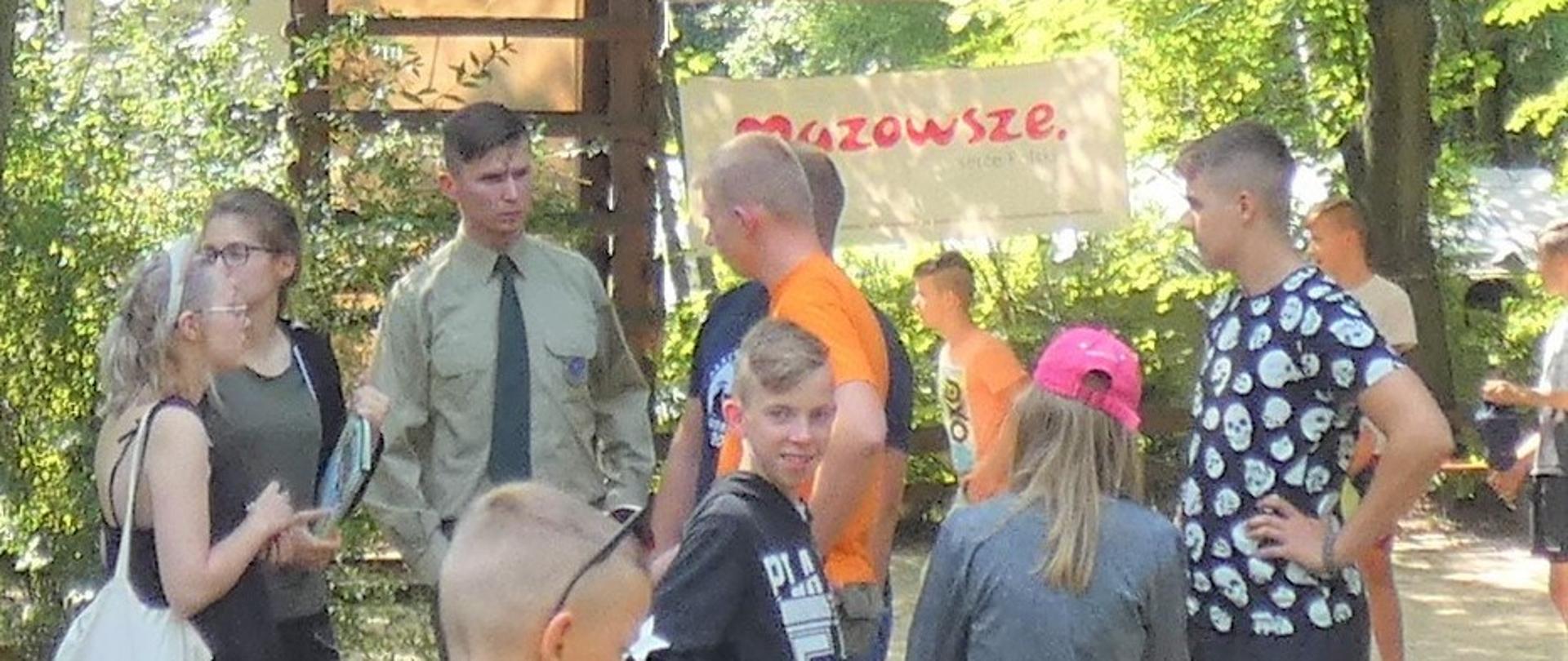 Państwowa Straż Łowiecka z wizytą u harcerzy Mazowieckiej Chorągwi ZHP
