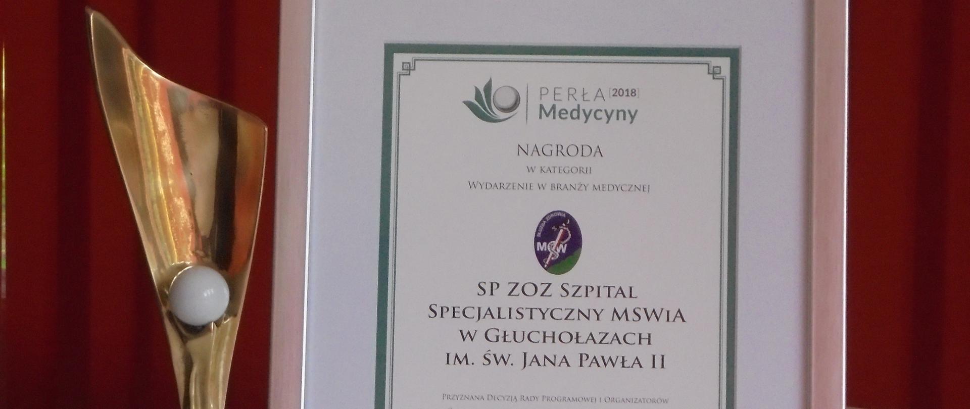 PERŁA MEDYCYNY 2018