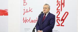 Inauguracja wystawy „Biało-czerwono-biały” w Muzeum Wolnej Białorusi, fot. Danuta Matloch