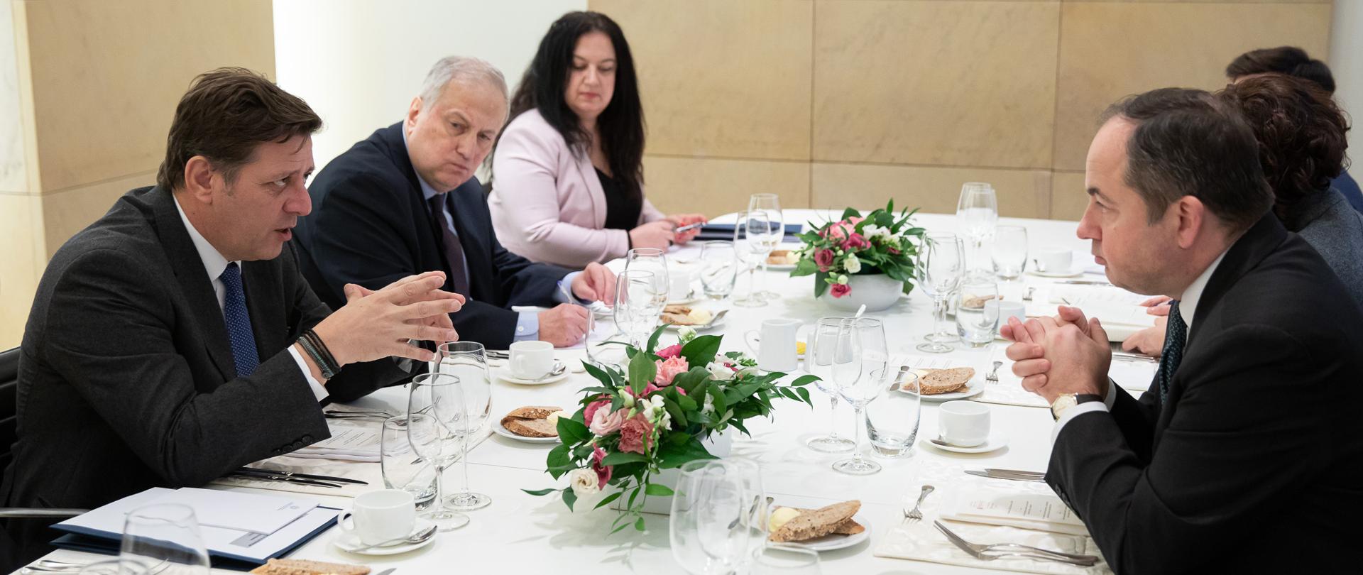 Minister Szymański - Greece