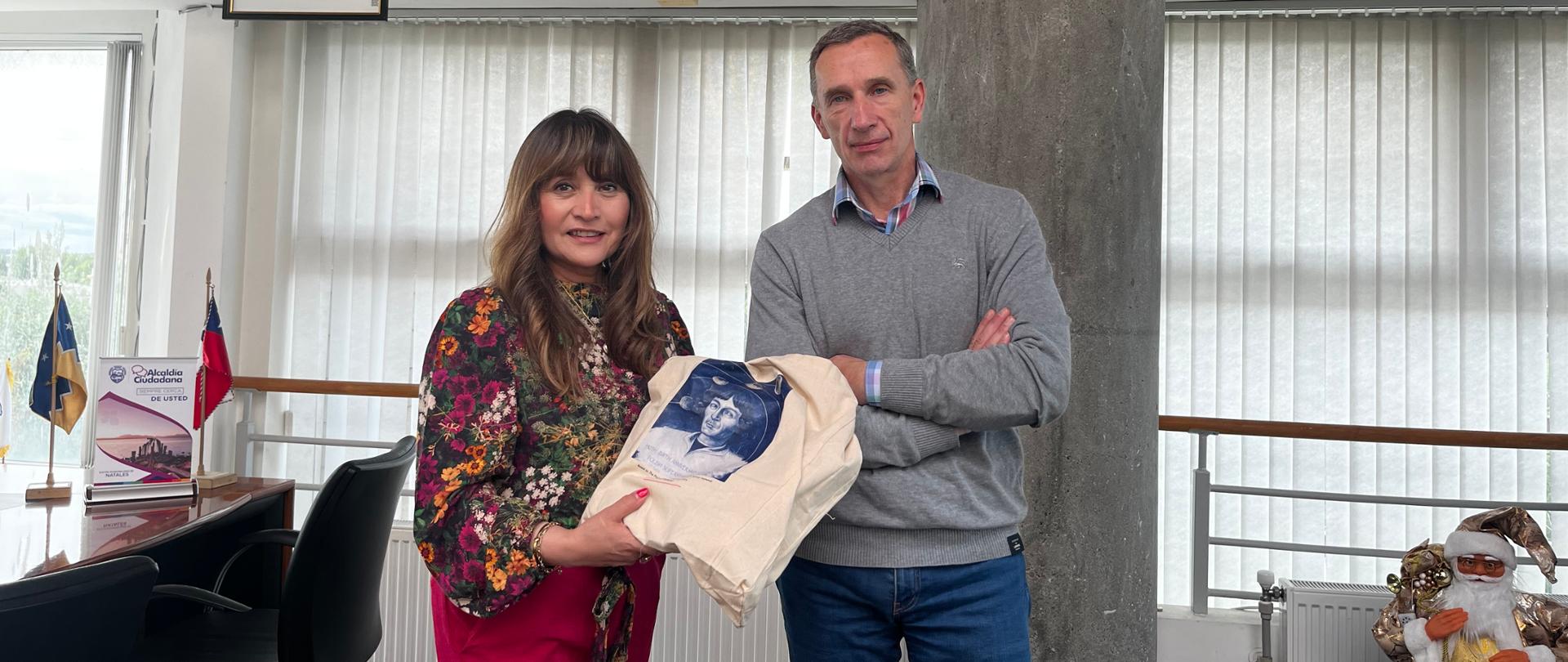 Reunión con la alcaldesa Antonieta Oyarzo, Puerto Natales