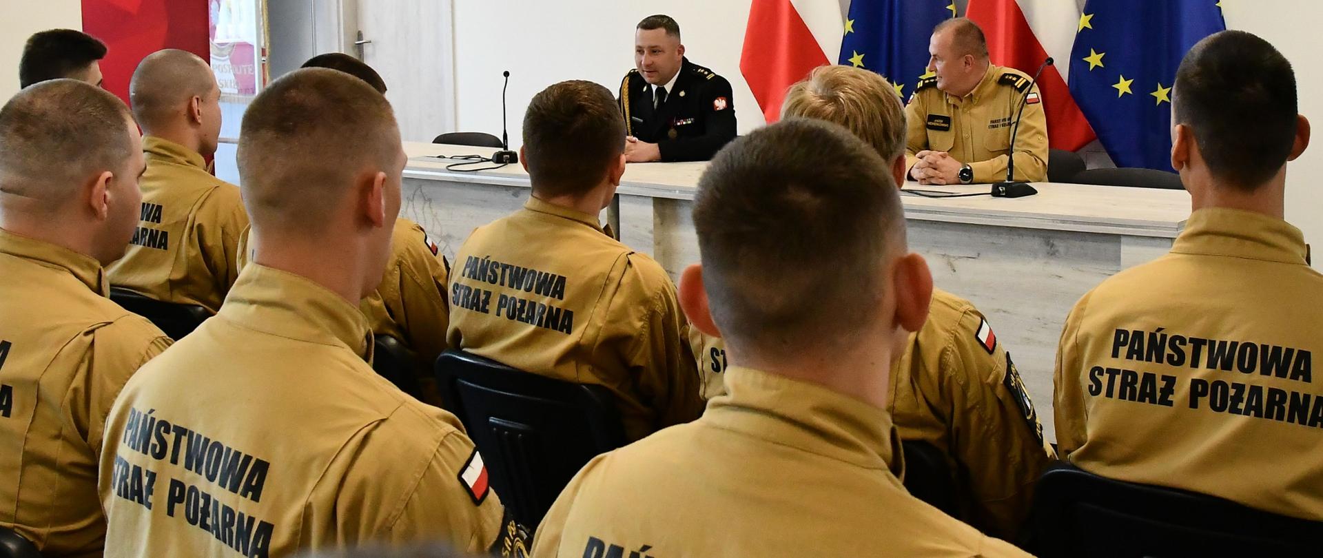 Kadecie ze Szkoły Aspirantów PSP w Poznaniu będą zdobywać doświadczenie podczas praktyk w komendach PSP w województwie pomorskim