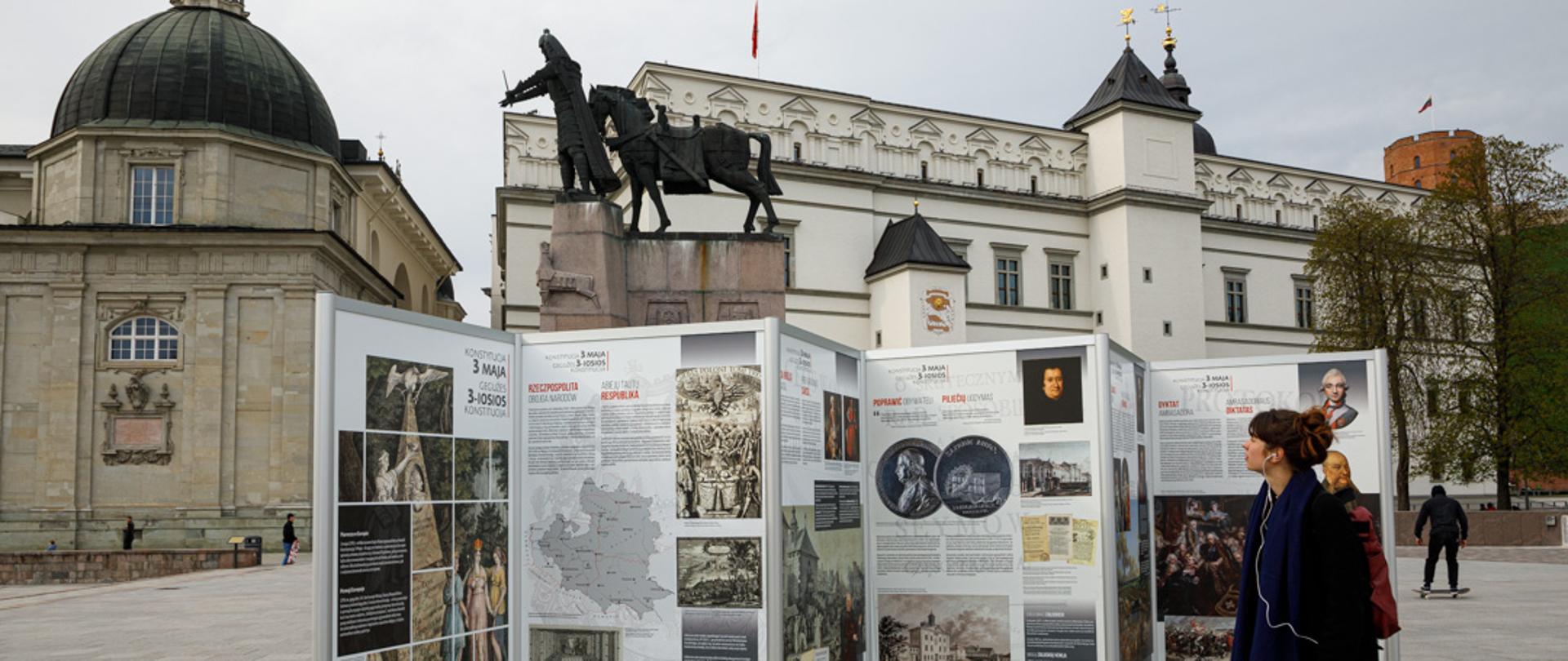 wystawa planszowa poświęcona Konstytucji 3 maja