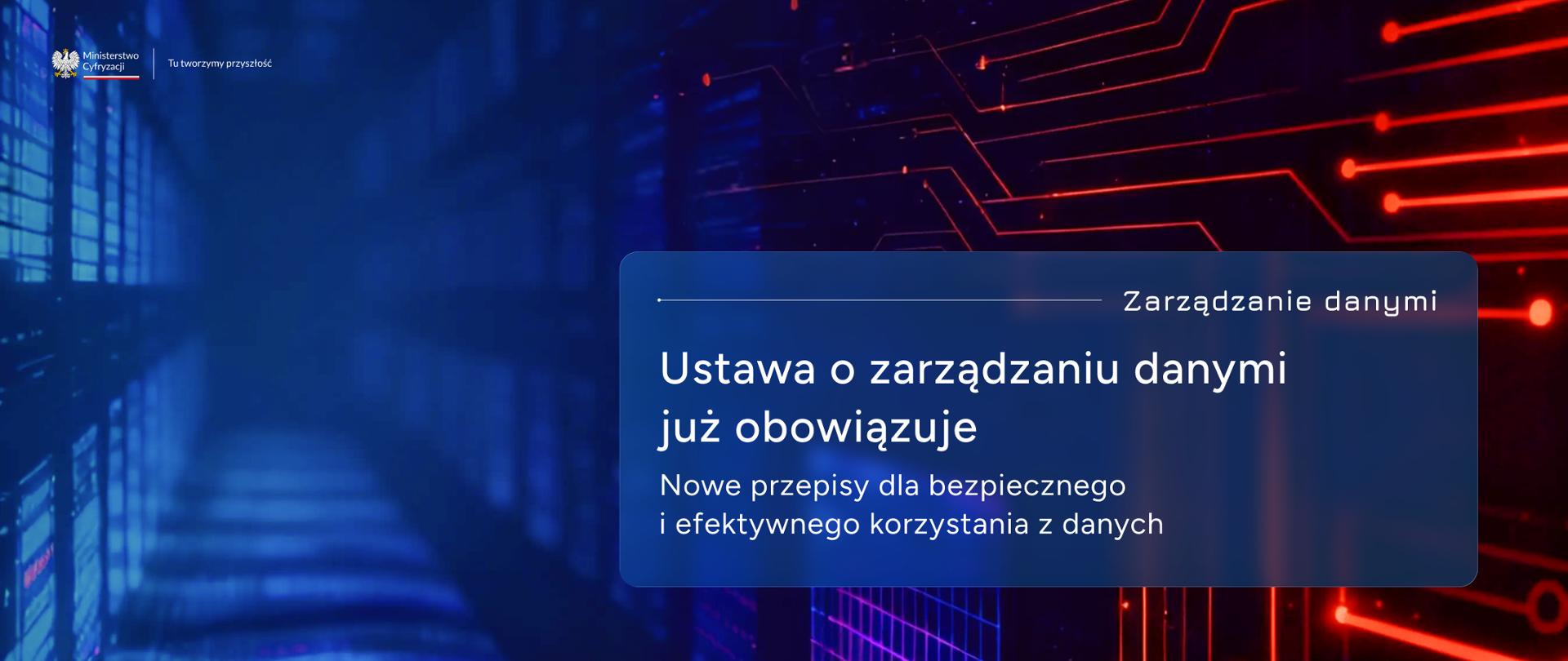 Ustawa o zarządzaniu danymi już obowiązuje 