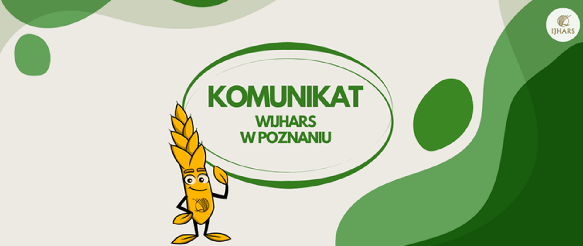 Kłoszłotowłos wskazuje na komunikat WIJHARS w Poznaniu