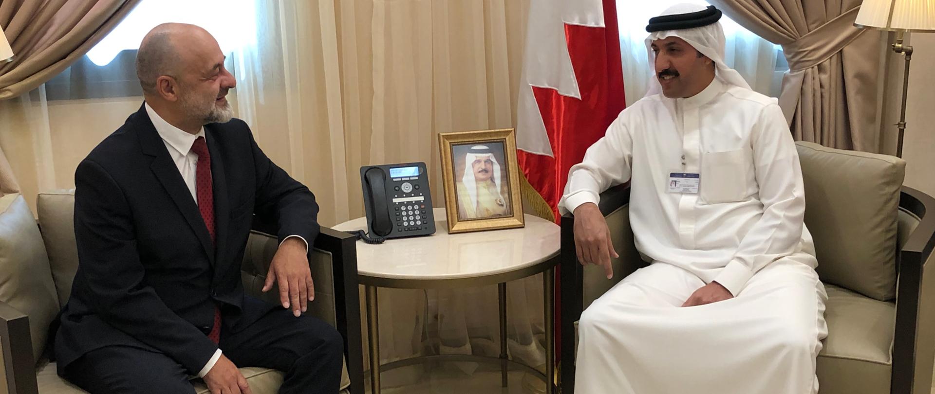 Wiceminister Maciej Lang w Bahrajnie