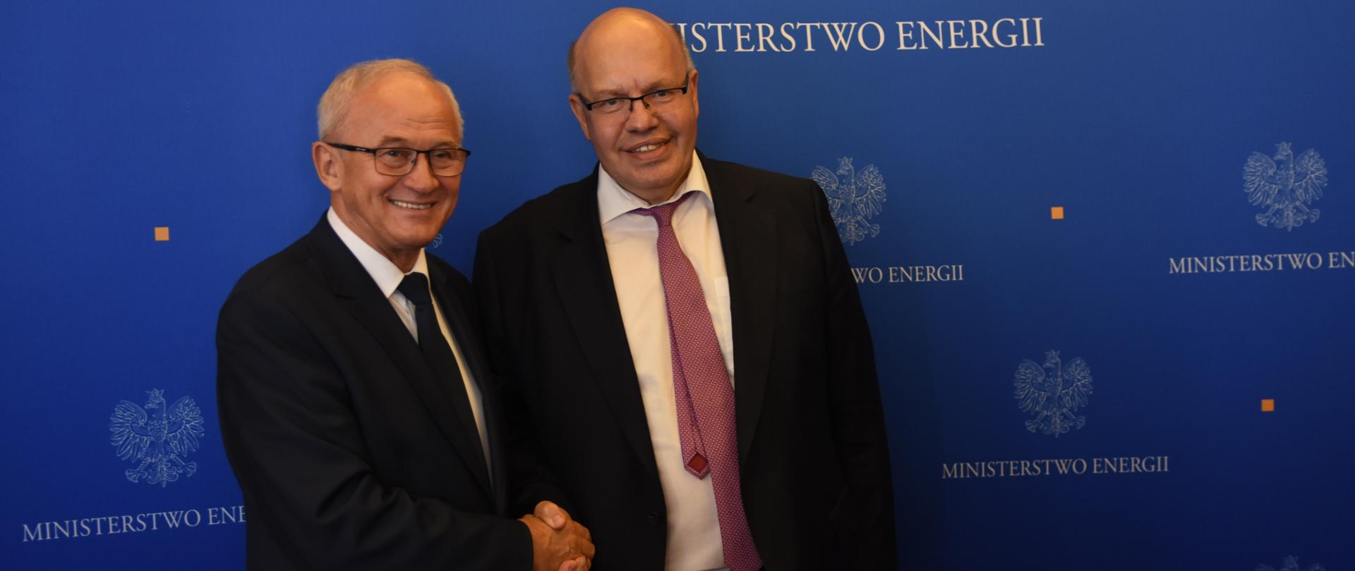 minister Krzysztof Tchórzewski i Peter Altmaier