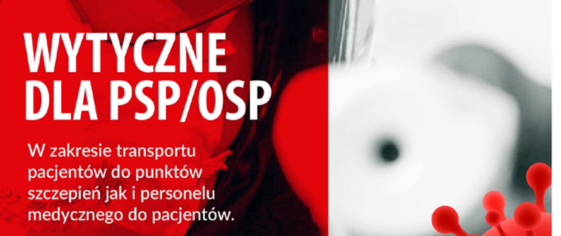 Zdjęcie przedstawia Strażaka na czerwonym tle. 