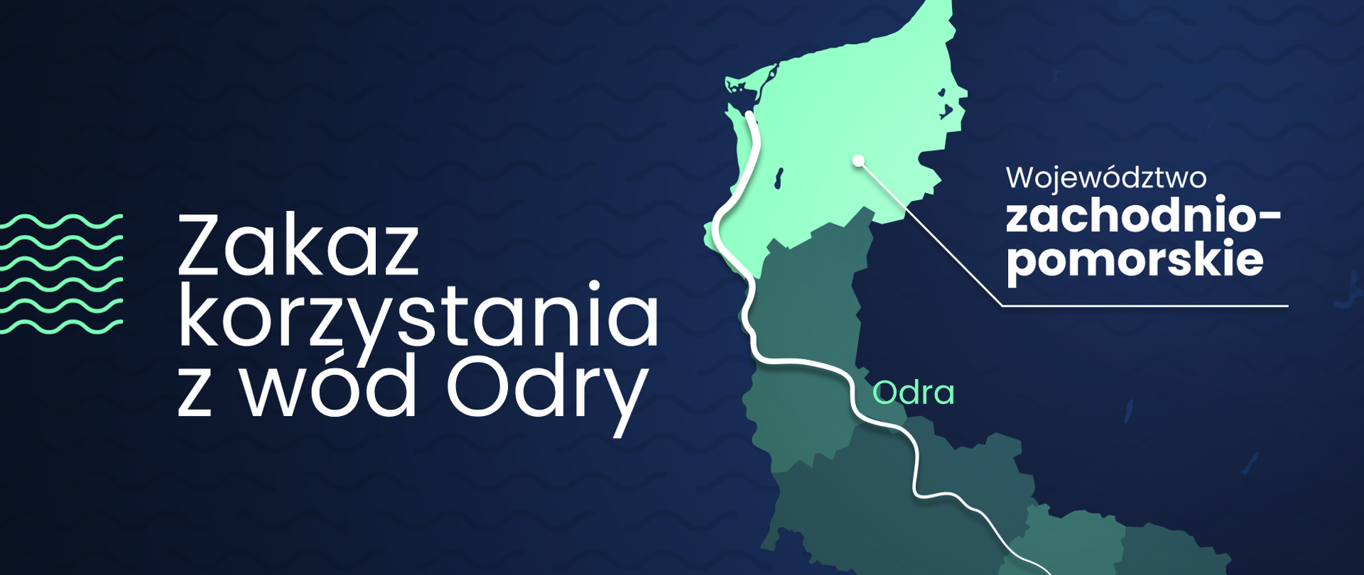 Zakaz korzystania z wód Odry