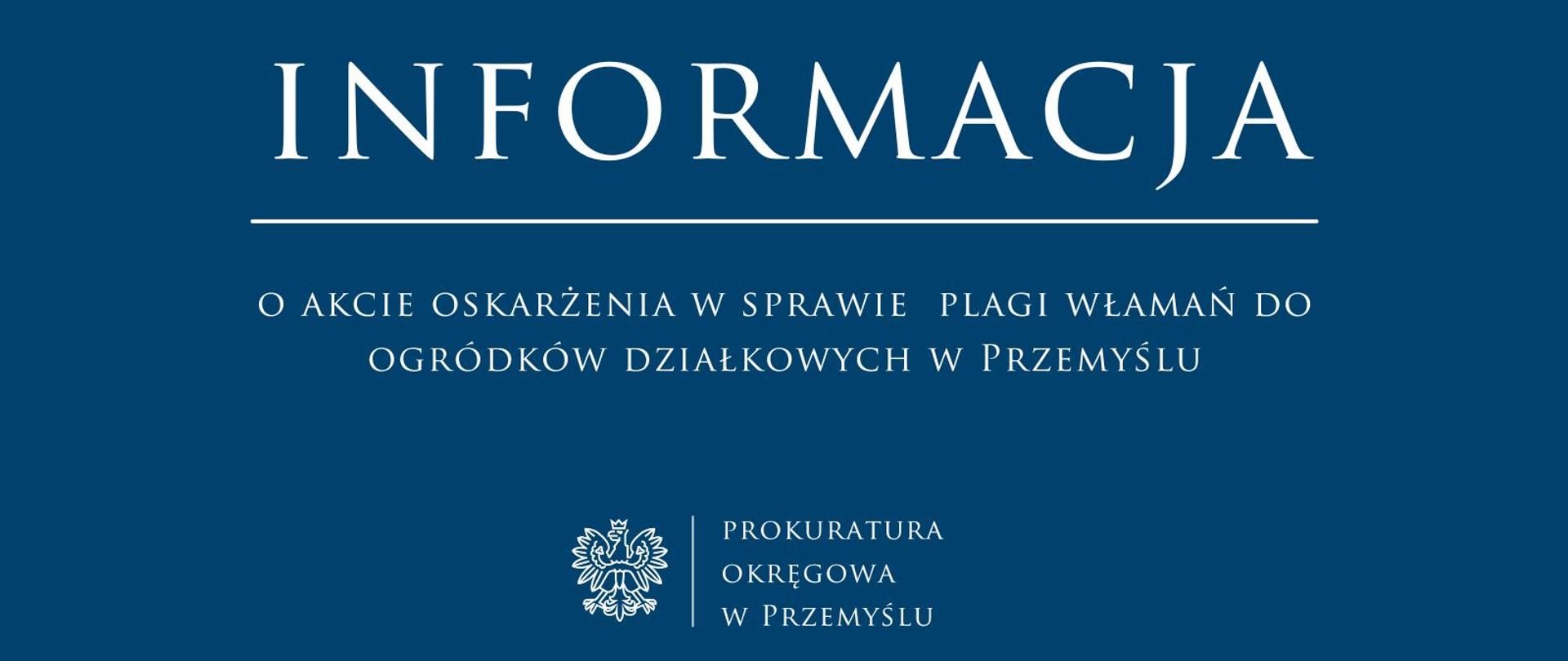Plaga włamań na terenie Rodzinnych Ogródków Działkowych w Przemyślu