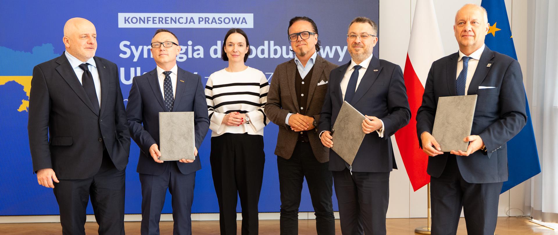 Synergia dla odbudowy Ukrainy - podpisanie porozumienia