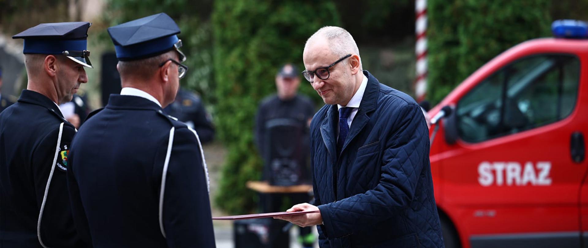 Wiceminister Błażej Poboży